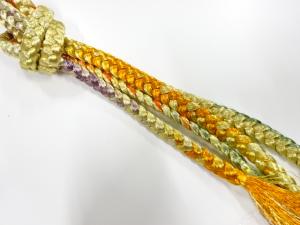 正絹　手組帯締め